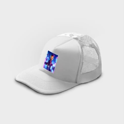 Кепка тракер с сеткой Bart Simpson with a skateboard - art punk - фото 2