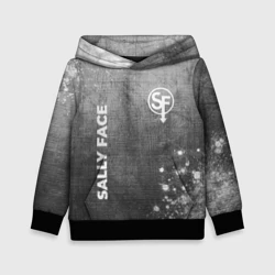 Детская толстовка 3D Sally Face - grey gradient вертикально
