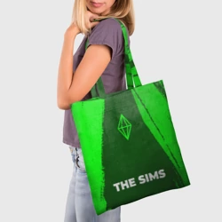 Шоппер 3D The Sims - green gradient по-центру - фото 2