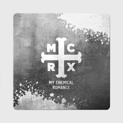 Магнит виниловый Квадрат My Chemical Romance - grey gradient