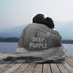 Плед 3D Deep Purple - grey gradient посередине - фото 2