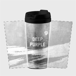 Термокружка-непроливайка Deep Purple - grey gradient посередине - фото 2