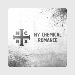 Магнит виниловый Квадрат My Chemical Romance - white gradient по-горизонтали