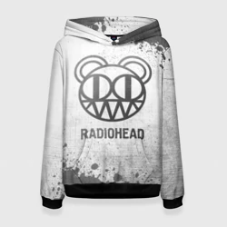 Женская толстовка 3D Radiohead - white gradient
