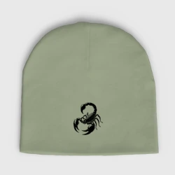 Женская шапка демисезонная Скорпион шипастый