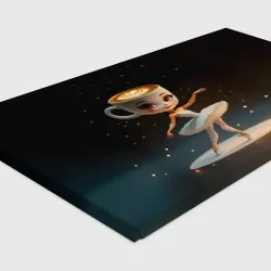 Холст прямоугольный Балерина Капучино, мем, Ballerina Cappuccina - фото 2