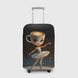 Чехол для чемодана 3D Балерина Капучино, мем, Ballerina Cappuccina