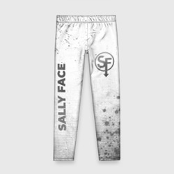 Детские леггинсы 3D Sally Face - white gradient вертикально