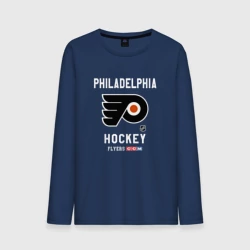 Мужской лонгслив хлопок Филадельфия Флайерз НХЛ