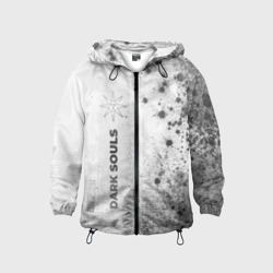 Детская ветровка 3D Dark Souls - white gradient по-вертикали