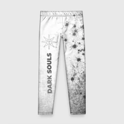 Детские леггинсы 3D Dark Souls - white gradient по-вертикали