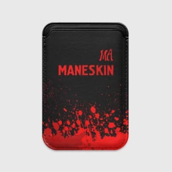 Картхолдер Magsafe магнитный Maneskin - red gradient посередине