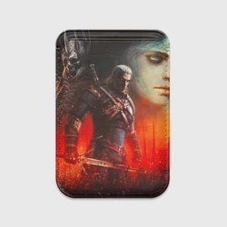 Картхолдер Magsafe магнитный Ведьмак 10-летие