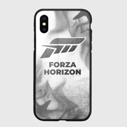 Чехол для iPhone XS Max матовый Forza Horizon - white gradient