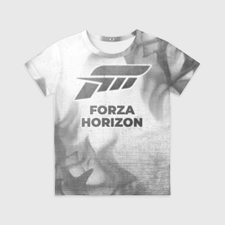 Детская футболка 3D Forza Horizon - white gradient
