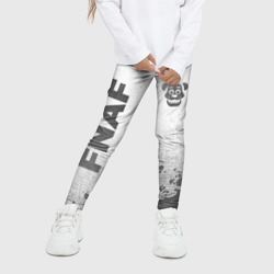 Детские леггинсы 3D FNAF - white gradient вертикально - фото 2