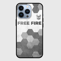 Чехол для iPhone 13 Pro Free Fire - white gradient посередине