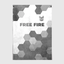 Постер Free Fire - white gradient посередине
