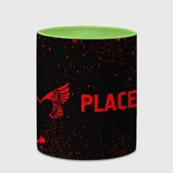 Кружка с полной запечаткой Placebo - red gradient по-горизонтали - фото 2