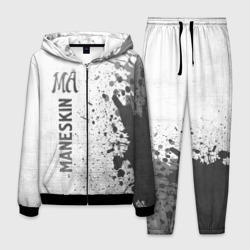 Мужской костюм 3D Maneskin - white gradient по-вертикали