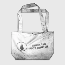 Пляжная сумка 3D Thousand Foot Krutch - white gradient по-горизонтали