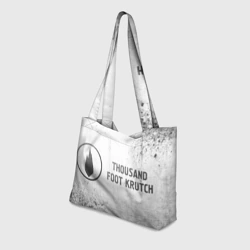 Пляжная сумка 3D Thousand Foot Krutch - white gradient по-горизонтали - фото 2