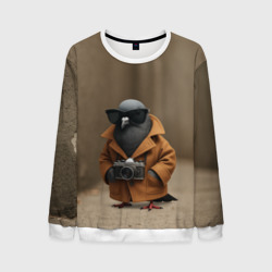 Мужской свитшот 3D Шпиониро Голубиро мем