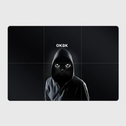 Магнитный плакат 3Х2 Кот окак