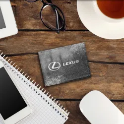 Обложка для студенческого билета Lexus - grey gradient по-горизонтали - фото 2
