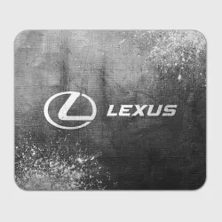Прямоугольный коврик для мышки Lexus - grey gradient по-горизонтали