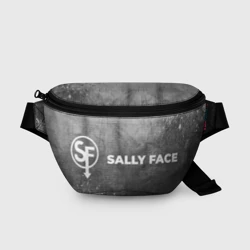 Поясная сумка 3D Sally Face - grey gradient по-горизонтали