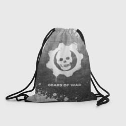 Рюкзак-мешок 3D Gears of War - grey gradient