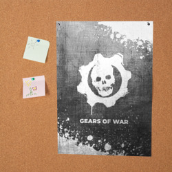 Постер Gears of War - grey gradient - фото 2
