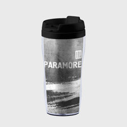 Термокружка-непроливайка Paramore - grey gradient посередине