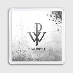 Магнит 55*55 Powerwolf - white gradient