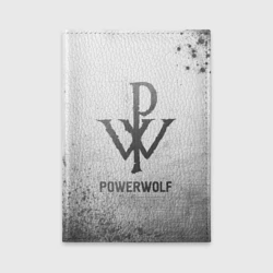 Обложка для автодокументов Powerwolf - white gradient