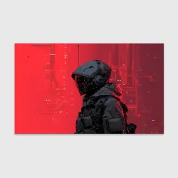 Бумага для упаковки 3D Хакер стиль киберпанк
