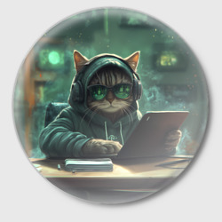 Значок Hacker cat