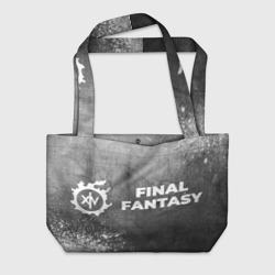 Пляжная сумка 3D Final Fantasy - grey gradient по-горизонтали