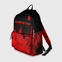 Рюкзак 3D Gears of War - red gradient посередине