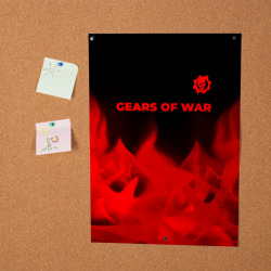 Постер Gears of War - red gradient посередине - фото 2
