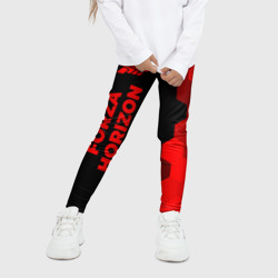 Детские леггинсы 3D Forza Horizon - red gradient по-вертикали - фото 2