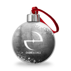 Ёлочный шар Evanescence - grey gradient