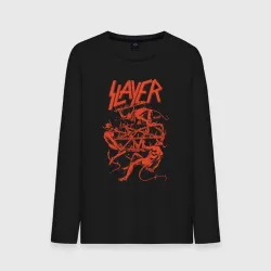 Мужской лонгслив хлопок Slayer Demon Skull 