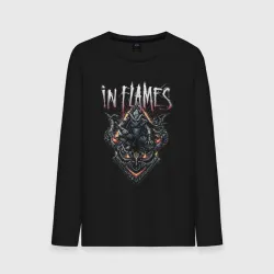 Мужской лонгслив хлопок In Flames Mask