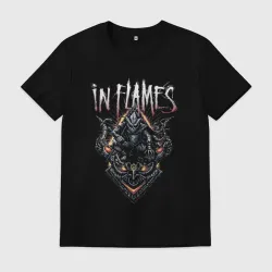 Мужская футболка хлопок In Flames Mask
