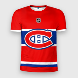 Мужская футболка 3D Slim Montreal Canadiens - NHL team