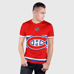 Мужская футболка 3D Slim Montreal Canadiens - NHL team - фото 2