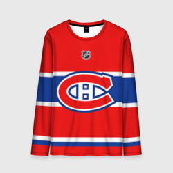 Мужской лонгслив 3D Montreal Canadiens - NHL team