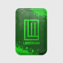 Картхолдер Magsafe магнитный Lindemann - green gradient